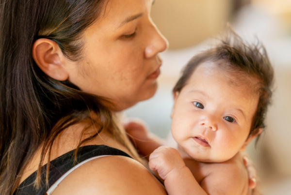 Many new moms fact postpartum depression after having a baby